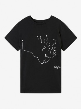 T-shirt Homme noir "Orphée"